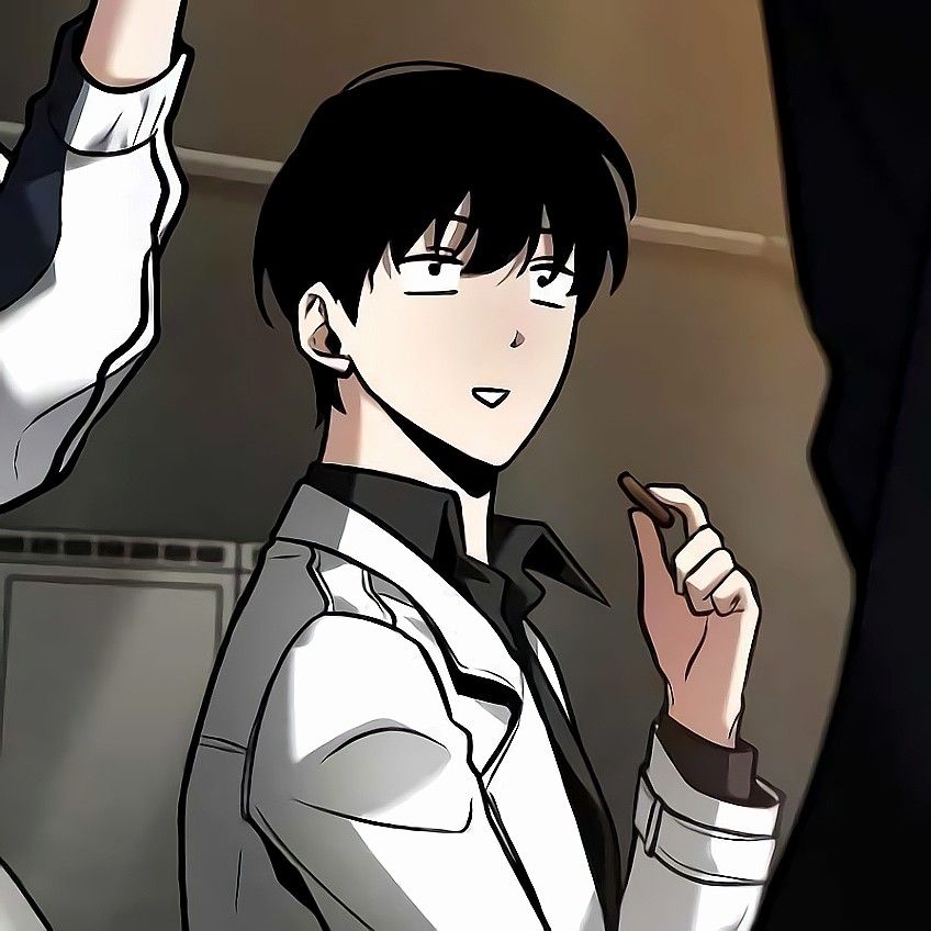 im obsessed with orv panels where kim dokja just looks like this