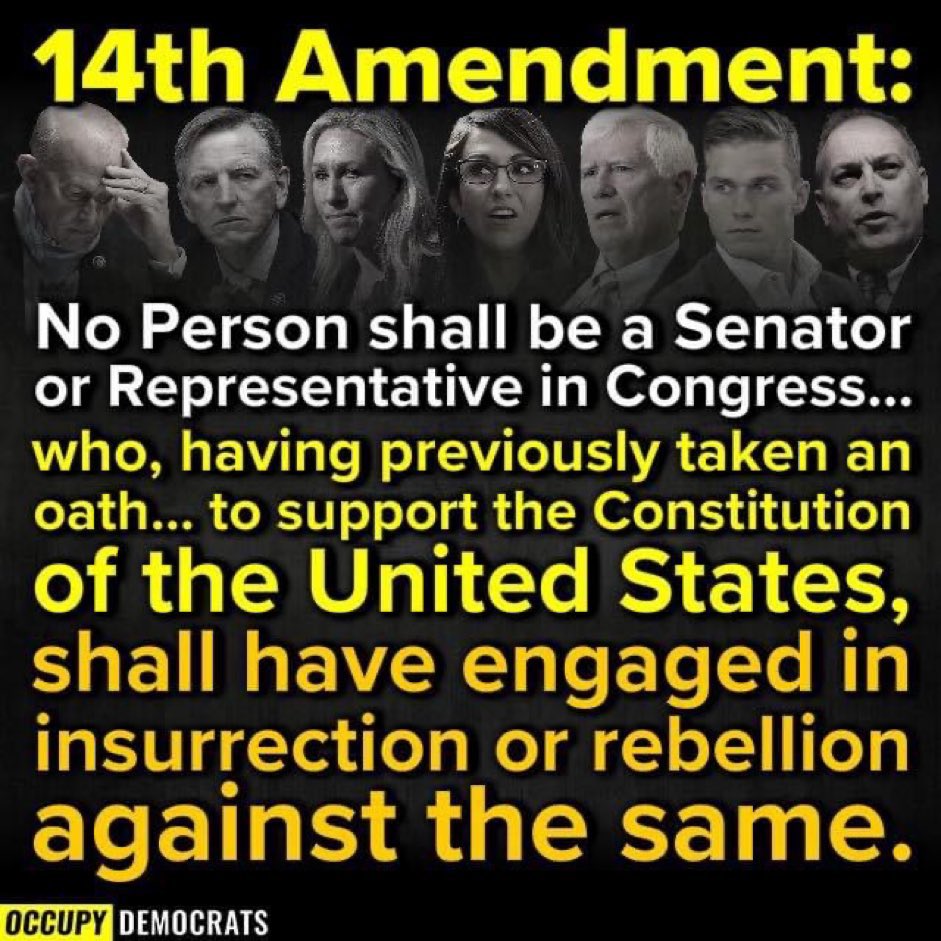 mc1748's tweet image. She just wants to be toddler's VPOTUS pick. Neither of them she be allowed on any ballot. 
#Amendment14Section3