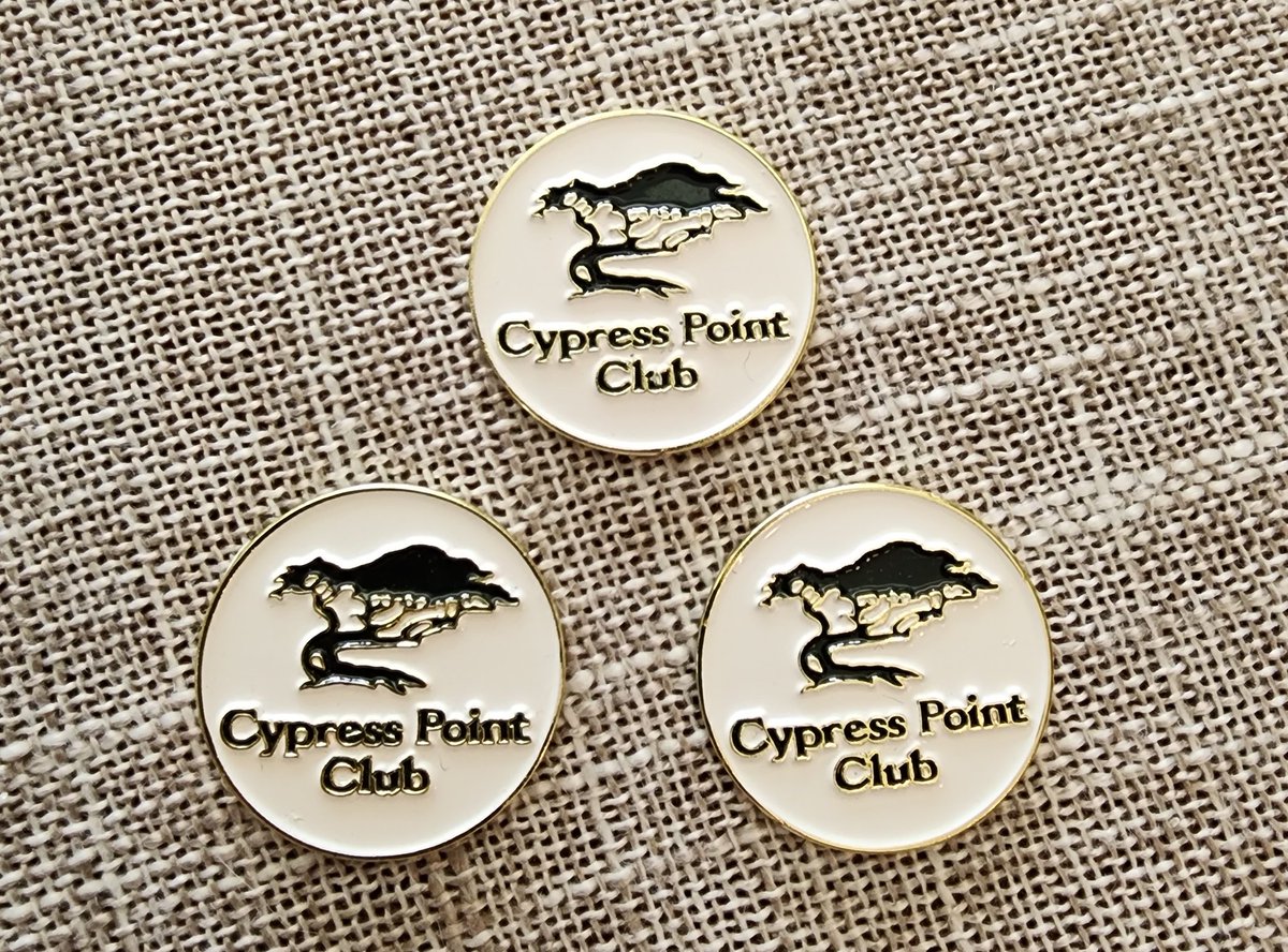 LinksNation's tweet image. #GIVEAWAY - 3 lucky winners will each receive a Cypress Point ball marker. Just RT &amp;amp; Follow to be eligible. We&apos;ll randomly select the winners next Sunday.