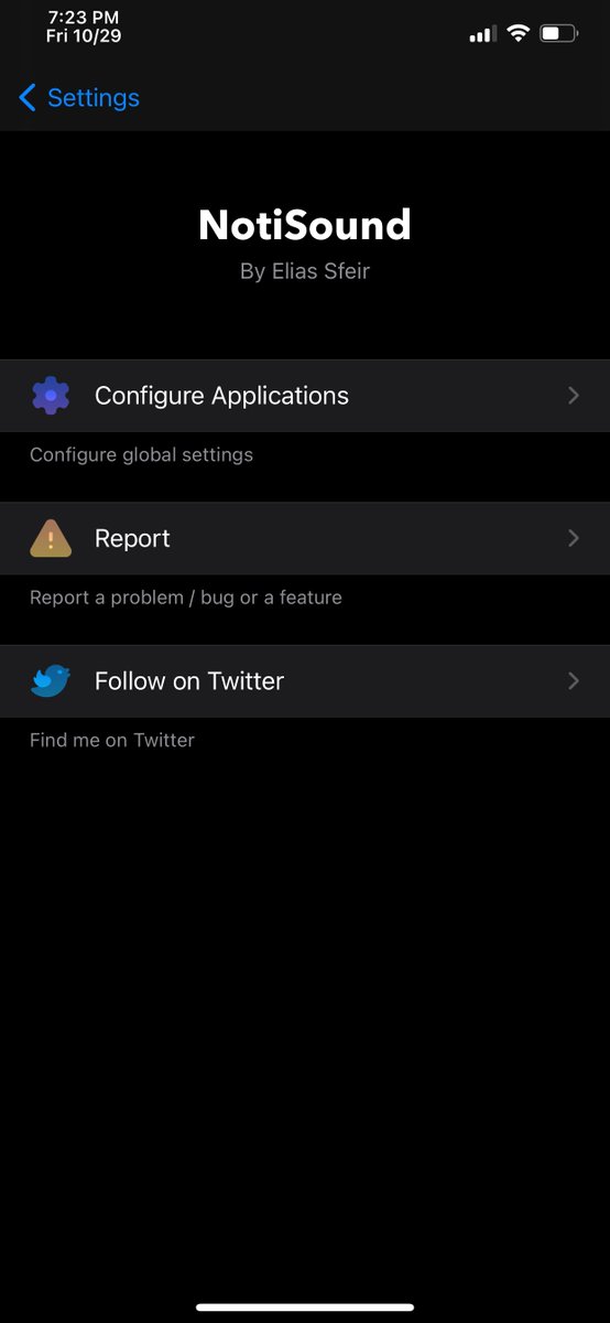 _mainrepo's tweet photo. Hey! Check this tweet if you need a new Tweak
⚙️NotiSound
*NotiSound is a lightweight tweak that allows you to set a custom notification sound for your application.
📱13.0 - 15.7.1
🔗https://t.co/vdMjJcnosQ
#NotiSound #Tweak #cydia #mainrepo https://t.co/wlm02dtt7S