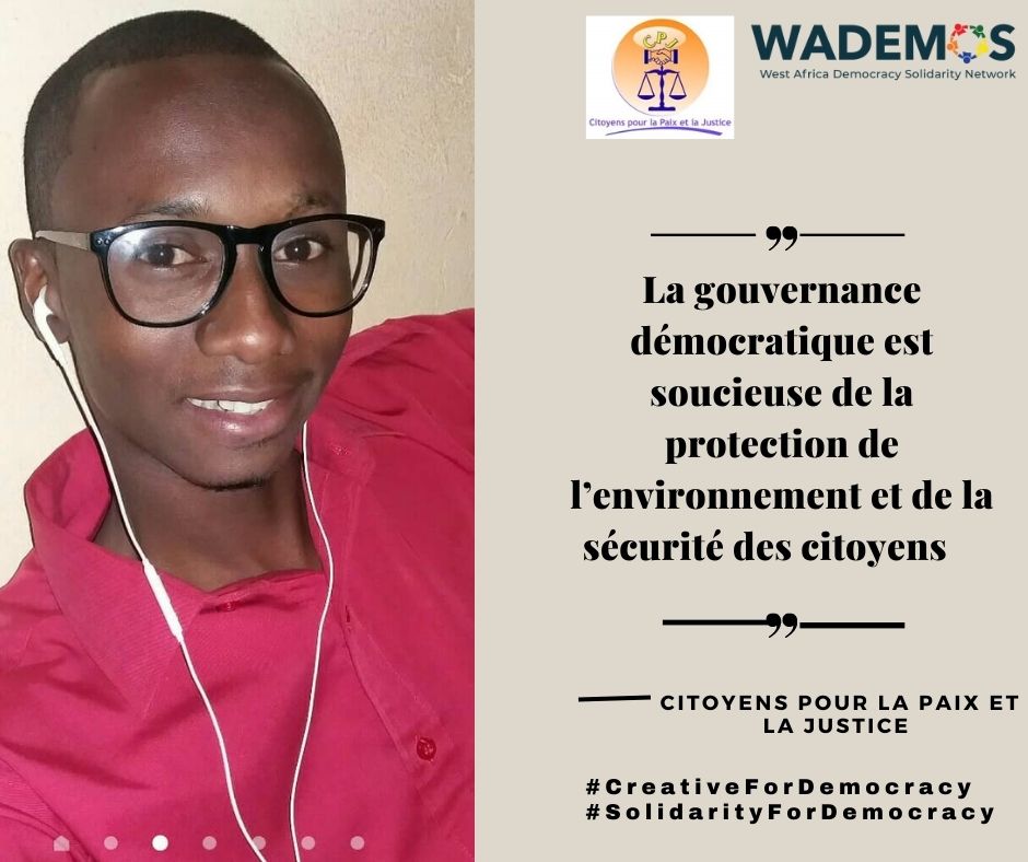 CitoyensPaix's tweet photo. #Democratie
Citoyens pour la paix et la justice exprime toute sa reconnaissance envers Monsieur Sow Abdoulaye, infirmier d'état pour avoir accepté de soutenir cette campagne.
#CréativeForDémocracy 
#solidaritépourlademocratie 
@AgnesTITAUX
@WADEMOSnetwork https://t.co/0Sdx6JJuKF