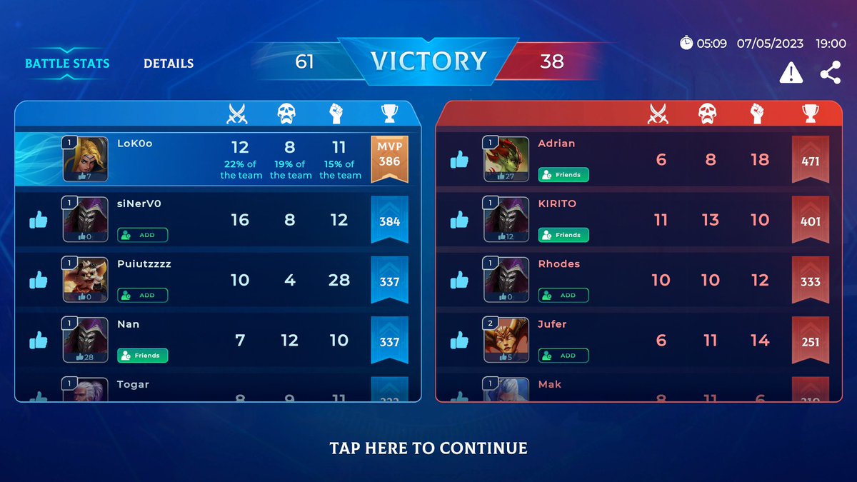 CRyptoHolderJ's tweet image. Back to the manual lobbies, first game, first MVP!! Join us on @MagicCraftGame #MagicCraftBETA #MCRT #MCRTwin