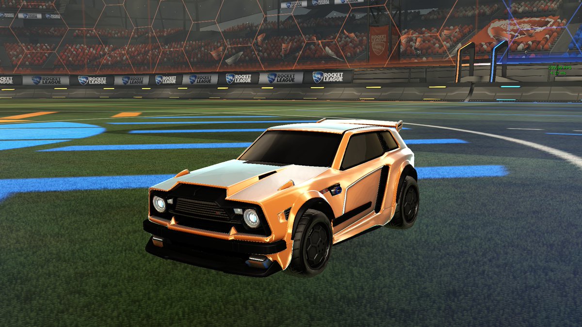 RL_CarDesigns's tweet photo. .@Losttrl's Fennec Design used in yesterdays regional #RLCS https://t.co/LgUZIy9aIQ