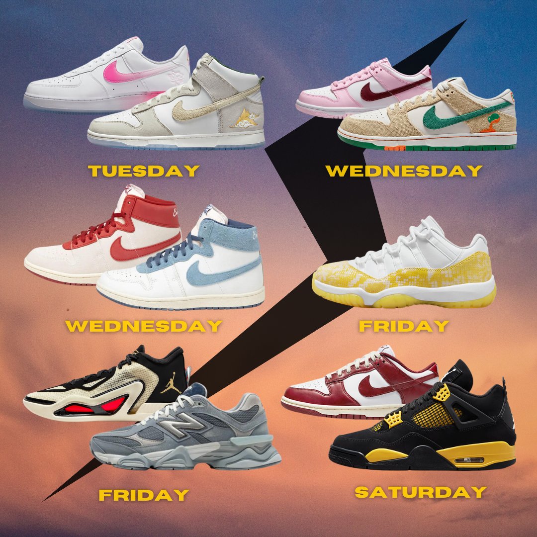 Sneaker Huddle tweet media