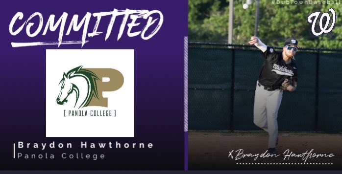 WildKat Baseball (@wildkatbsb) on Twitter photo Another Kat off the board! And it’s about time someone got this one! Congrats <a href="/BraydonHawthor1/">Braydon Hawthorne</a> on committing to <a href="/PanolaBaseball/">Panola Baseball</a> #DubTownBaseball Another Kat off the board! And it’s about time someone got this one! Congrats <a href="/BraydonHawthor1/">Braydon Hawthorne</a> on committing to <a href="/PanolaBaseball/">Panola Baseball</a> #DubTownBaseball