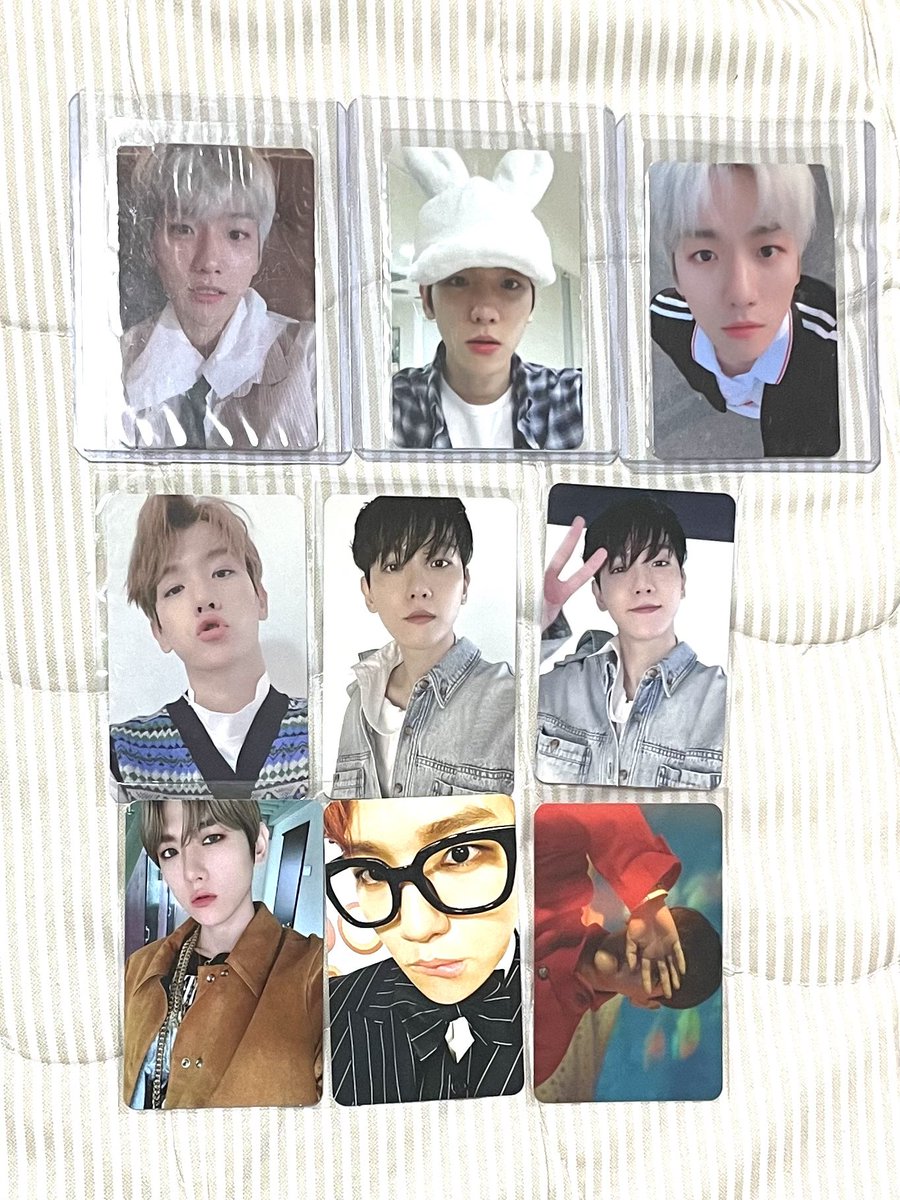 bbasha64's tweet photo. 백현 ���카 일괄 4.3 양도
일괄우대, 개별 문의주세요

엑소 백현 터래기 포카 포토카드 양도 교환 
exo sell buy poca baekhyun https://t.co/DqZU1WLVg4