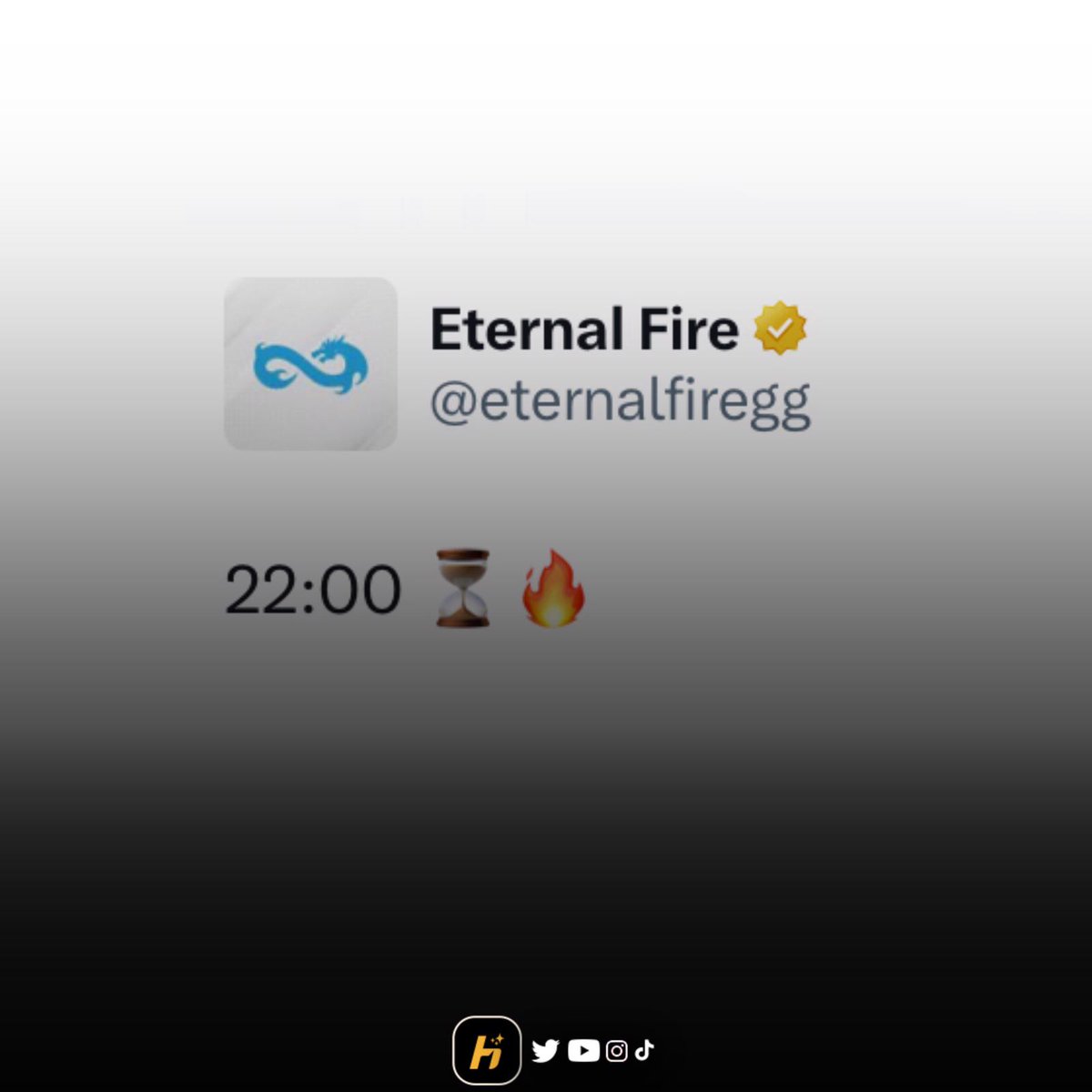 🚨 Eternal Fire Twitter hesabından saat 22.00'yi gösteren bir paylaşım gerçekleştirdi.

📷 Sizce saat 22.00'de ne olacak?