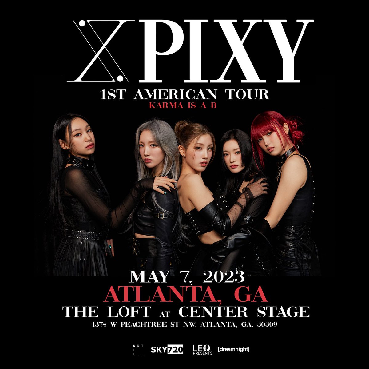 LeoPresents's tweet photo. #KarmaIsABTour Atlanta [TONIGHT] 
➔ @official_pixy Debut U.S. Tour ❤️‍🔥 
#PIXY #픽시 #WINXY #TOUR #PixyTour
#DIA #LOLA #DAJEONG #SUA #RINJI
#PixyInATL #PixyInAtlanta https://t.co/UK7E53SPvj