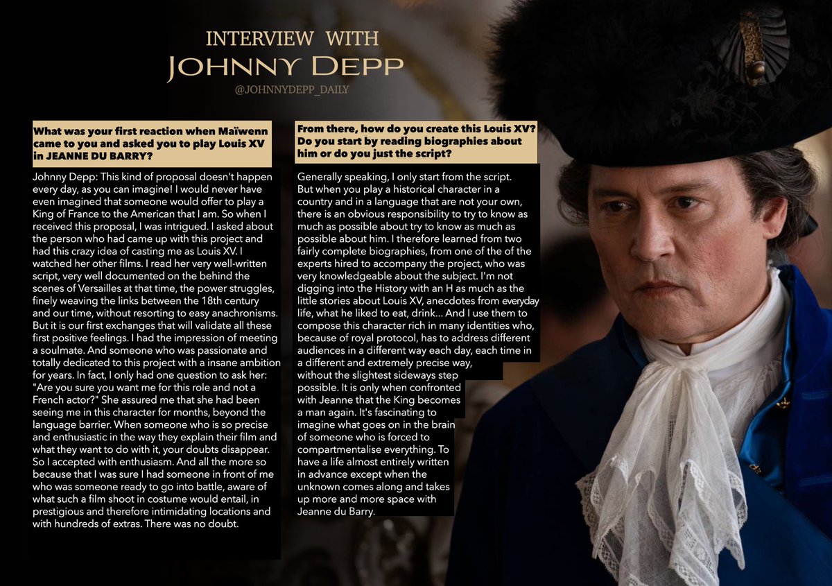 johnny depp daily on Twitter "interview with johnny depp about the