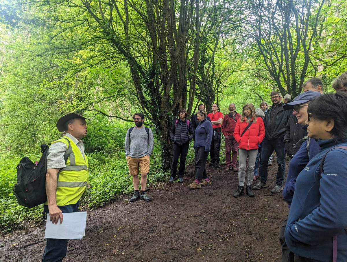 briswalkfest's tweet photo. Today we joined the Friends of @TroopersHill for their #Walkfest history walk on Troopers Hill and Crews Hole. Troopers Hill was declared a Local Nature Reserve in 1995 after a wide and varied history including civil war, coal mining and a smallpox hospital... https://t.co/gvpO1fk2AH