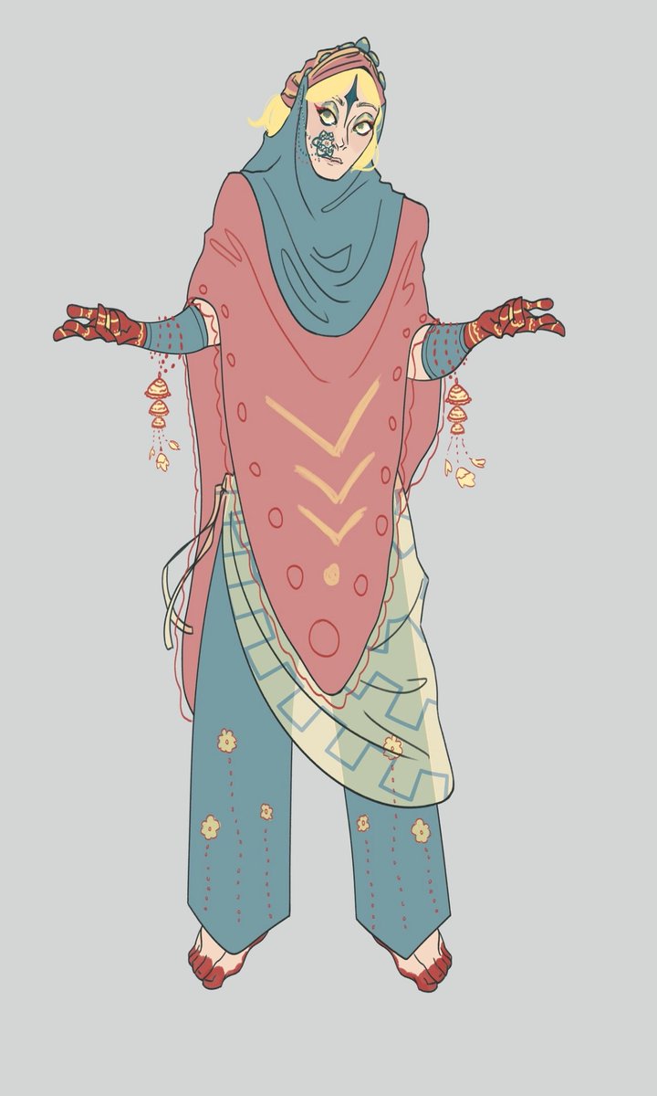 animalImpART's tweet photo. Dress design for my OC☀️ https://t.co/TS6h3jQDUY