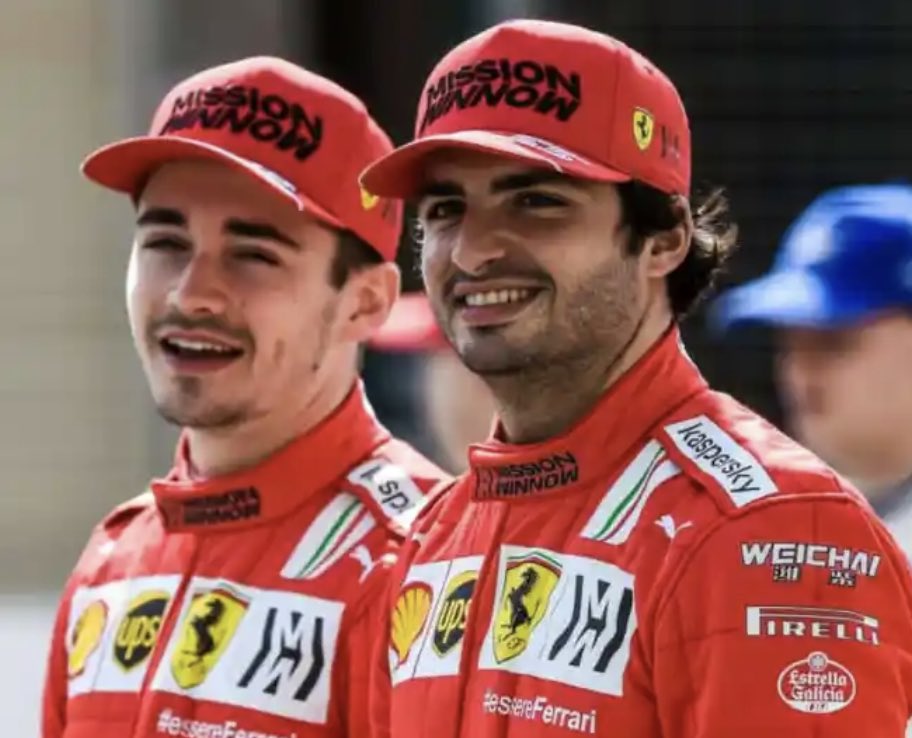 Carlos e Charles contiamo su di voi e tutta la Scuderia Ferrari fateci Sognare 🏎️❤️. Carlos and Charles We count on both of you and all the Scuderia Ferrari to makes us Dream 🏎️❤️.