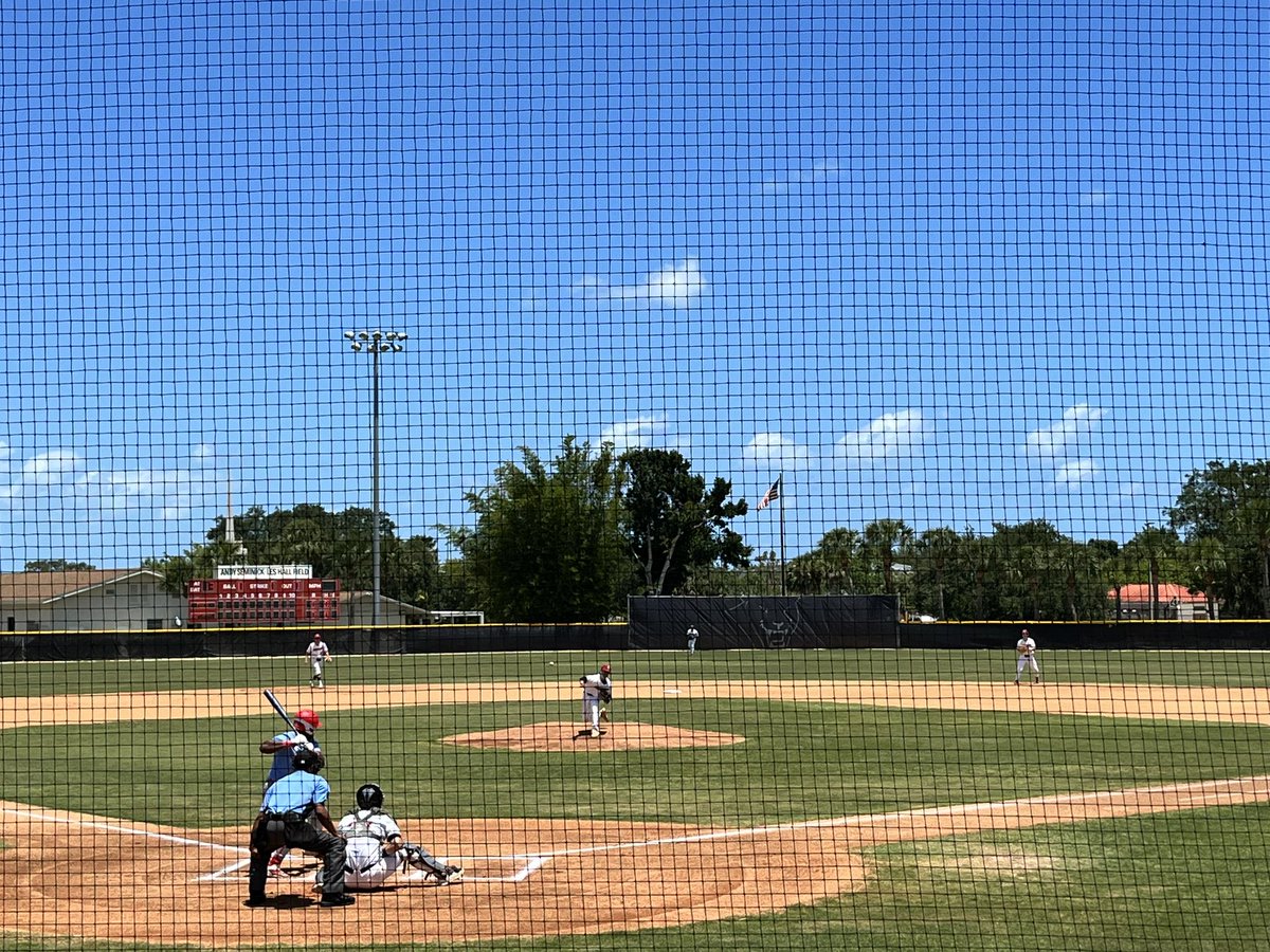 FloridaTechBB's tweet image. We are underway at Seminick-Hall Field!