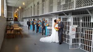 You know you made it when your reception is in a venue that’s two blocks from a federal penitentiary. #dreamweddings