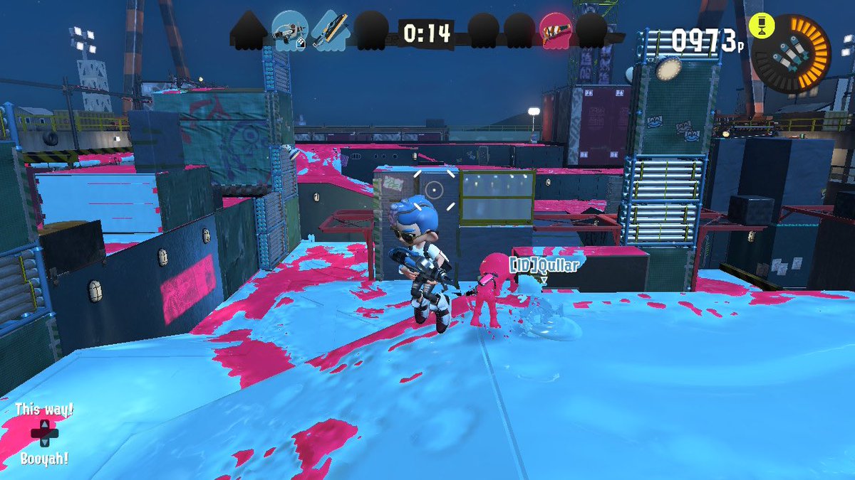 buzzy_spl's tweet image. splatfest w the captain :D @KallMeQul