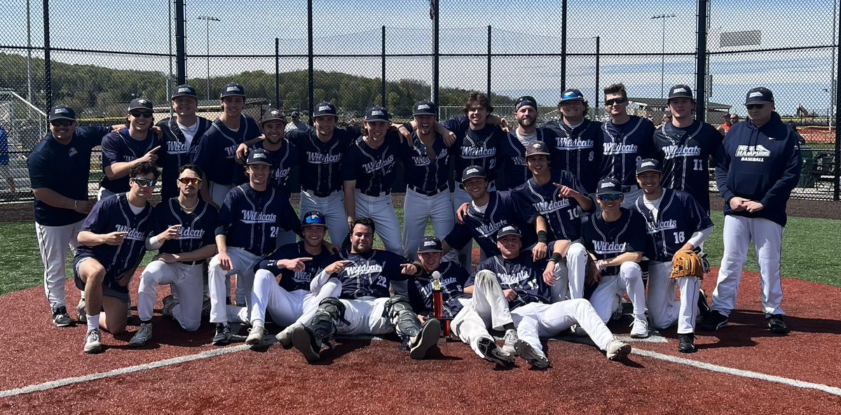 ken (@the_ncba) on Twitter photo WORLD SERIES BOUND!
Congratulations to <a href="/unhbaseball/">UNH Baseball</a> for winning the 2023 Division II New England Regional Title!
They’re now off to Alton, IL for the #NCBADIIWS 5/19-5/23!
Stay up to date with all Division II World Series info: div2.clubbaseball.org/worldseries/
#RoadToAlton WORLD SERIES BOUND!
Congratulations to <a href="/unhbaseball/">UNH Baseball</a> for winning the 2023 Division II New England Regional Title!
They’re now off to Alton, IL for the #NCBADIIWS 5/19-5/23!
Stay up to date with all Division II World Series info: div2.clubbaseball.org/worldseries/
#RoadToAlton