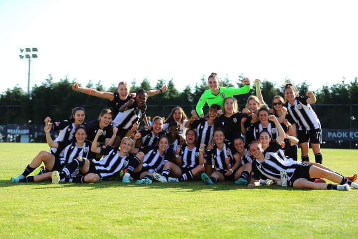 What a feeling. CHAMPIONS AGAIN (X18) | 🏆⚽️

#Akida_14
#ACPAOK
#WomeninFootball 
#WFL 
#HereIsNorth