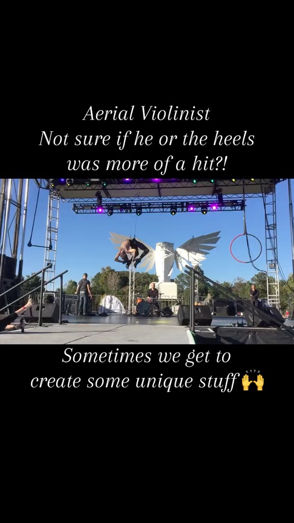tylermcreative's tweet image. Looking for a unique and stunning entertainment option for your next event? Look no further than our aerial violinist from StarStudded Productions! 🎻🪝✨ #AerialViolinist #UniqueEntertainment #CorporateEvents #Galas 🎻🪝✨ #StarStuddedProductions
StarStuddedProductions.com