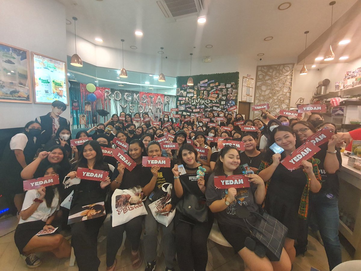 bswanmomsph's tweet photo. We've hosted Bang Yedam Birthday CSEs for 2 years now. But today's event was beyond imaginable.
We felt everyone's love and support for Yedam. Thank you so much for staying. Thank you so much for the love you are giving Bang Yedam.
#BANGYEDAM
#ROCKSTARYEDAM
#LEGENDSNEVERQUIT https://t.co/08TvoaWso7