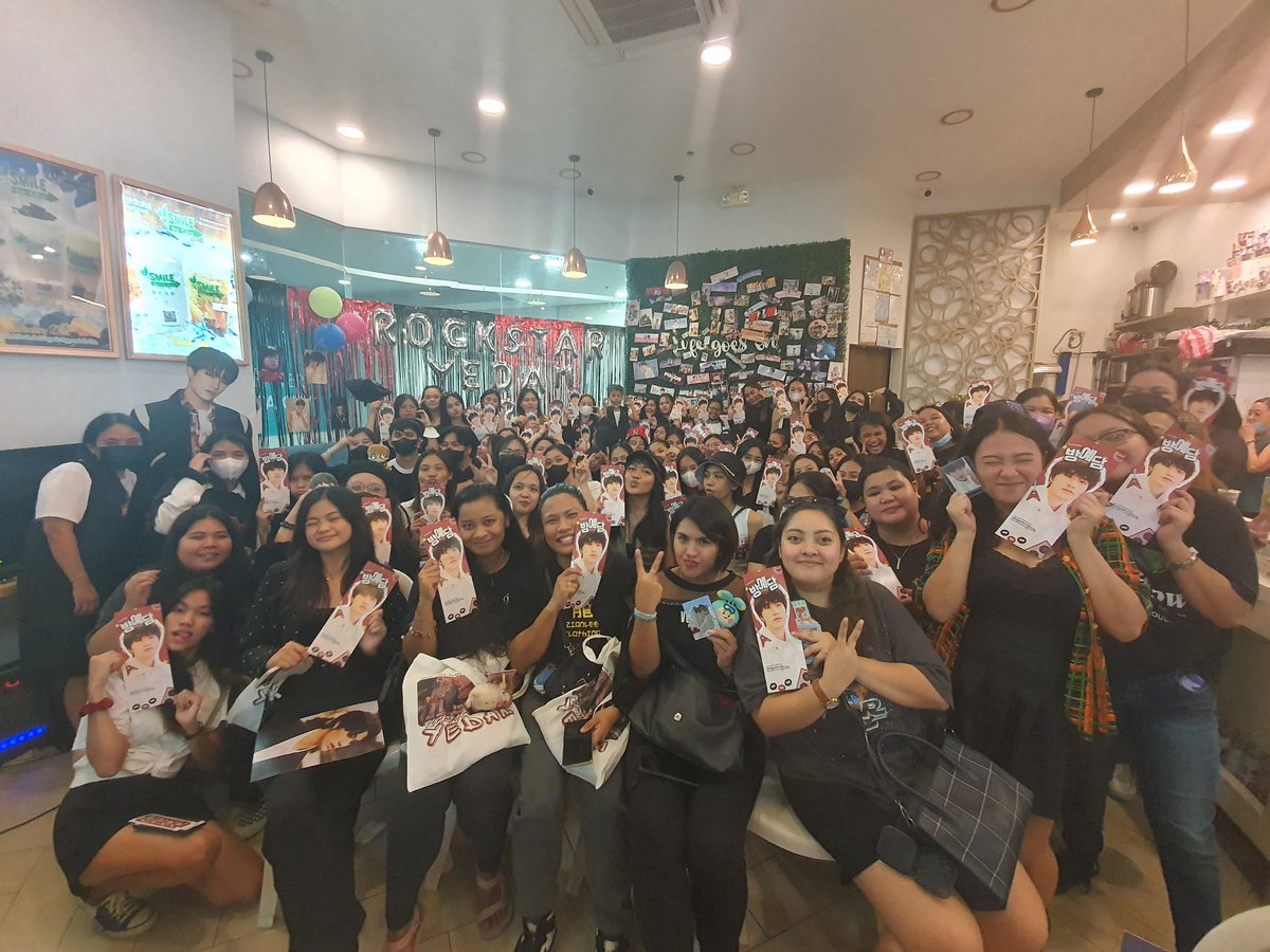 bswanmomsph's tweet photo. We've hosted Bang Yedam Birthday CSEs for 2 years now. But today's event was beyond imaginable.
We felt everyone's love and support for Yedam. Thank you so much for staying. Thank you so much for the love you are giving Bang Yedam.
#BANGYEDAM
#ROCKSTARYEDAM
#LEGENDSNEVERQUIT https://t.co/08TvoaWso7