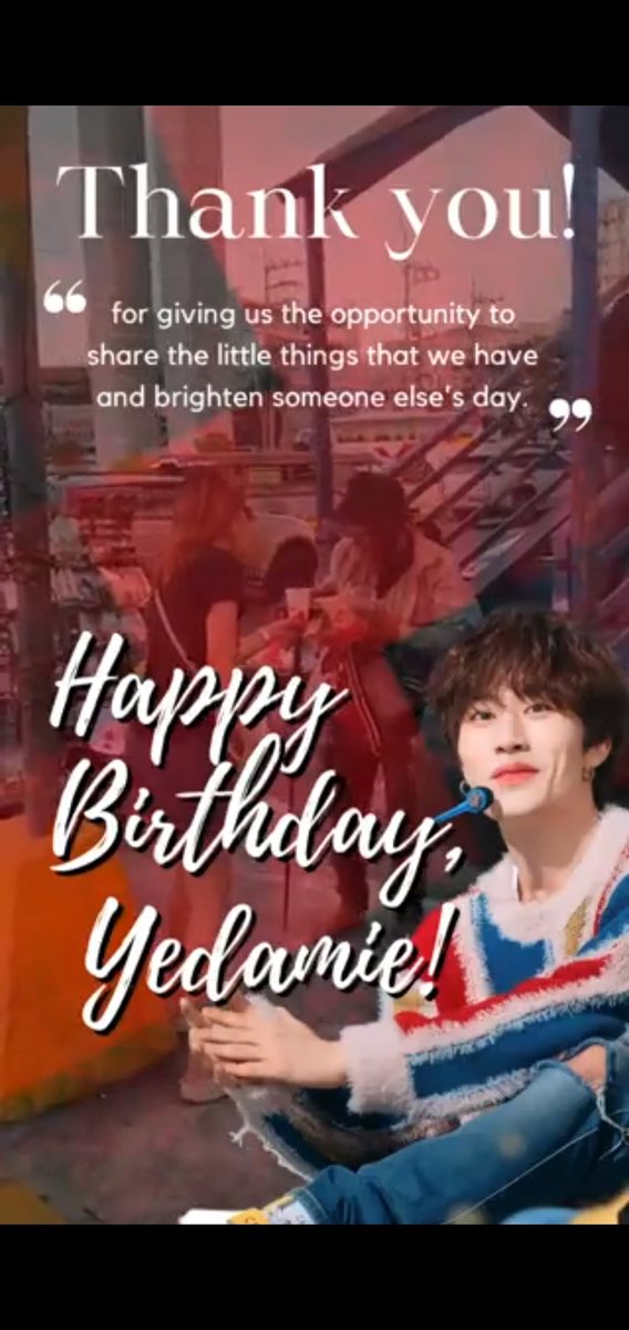 bswanmomsph's tweet photo. Thank you to all the Blackswans who have helped for Yedam's birthday - from votings, feeding program, birthday ads and CSE.
To all the members of Project 5702, sponsors and organizers, thank you for making all of these possible.
#BANGYEDAM
#ROCKSTARYEDAM
#LEGENDSNEVERQUIT https://t.co/slcCap6RFk