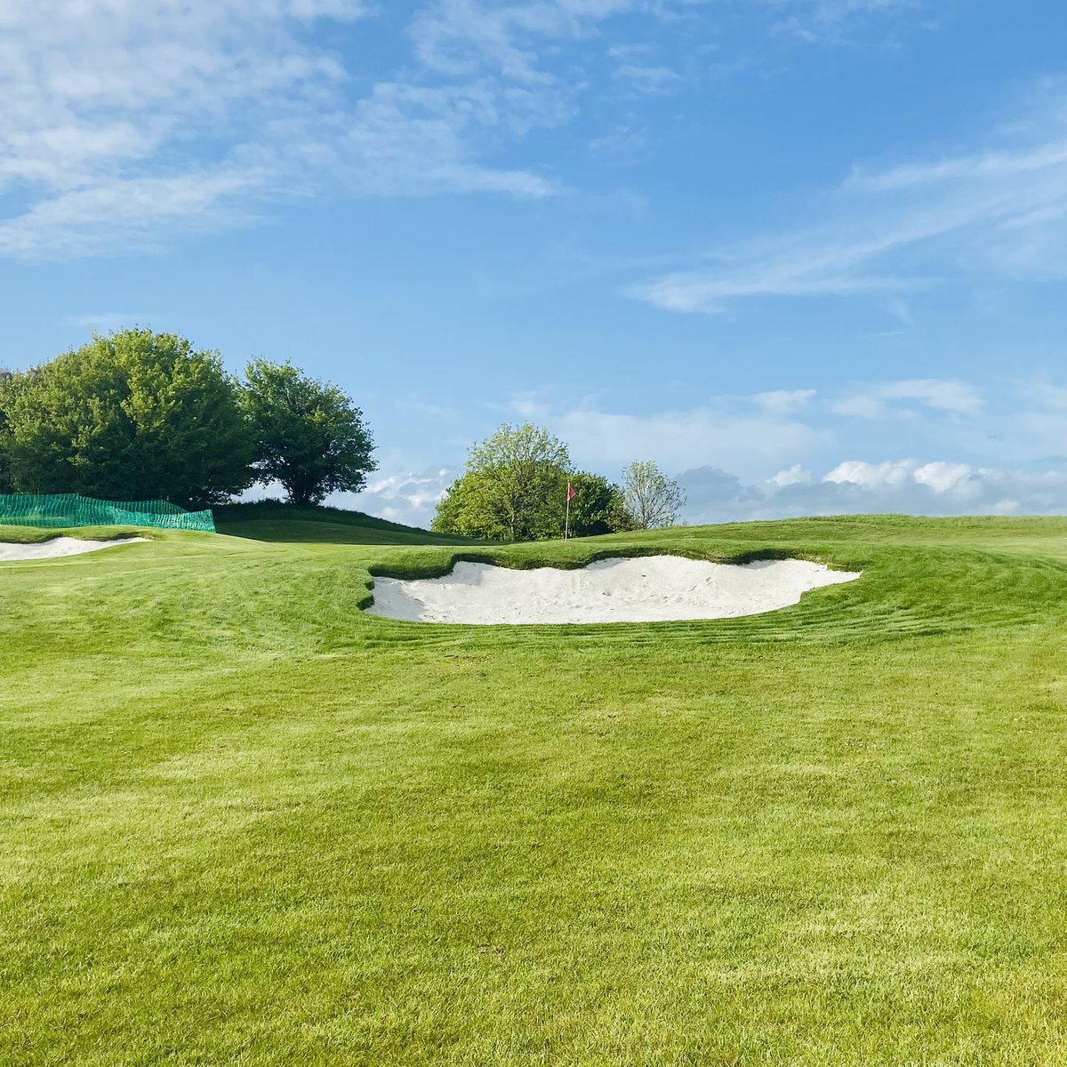 Will you take the flag on when it’s tucked just over the new bunker in front of the Par 3 7th hole?