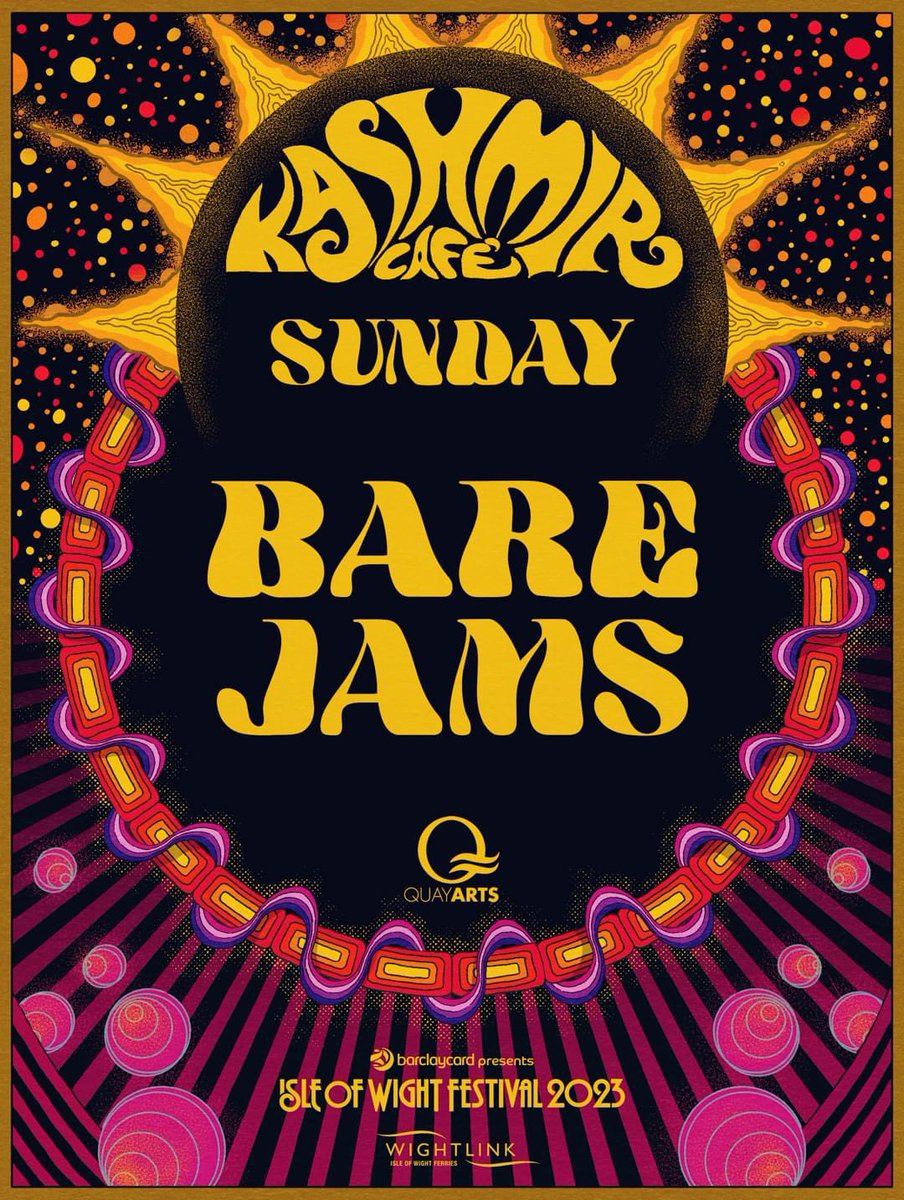 Final two <a href="/Kashmir_IW/">Kashmir Cafe</a> headliners announced! <a href="/lovemauvey/">MAUVEY</a> &amp; <a href="/BareJams/">Bare Jams</a> #BarclaycardxIOW #IOW2023