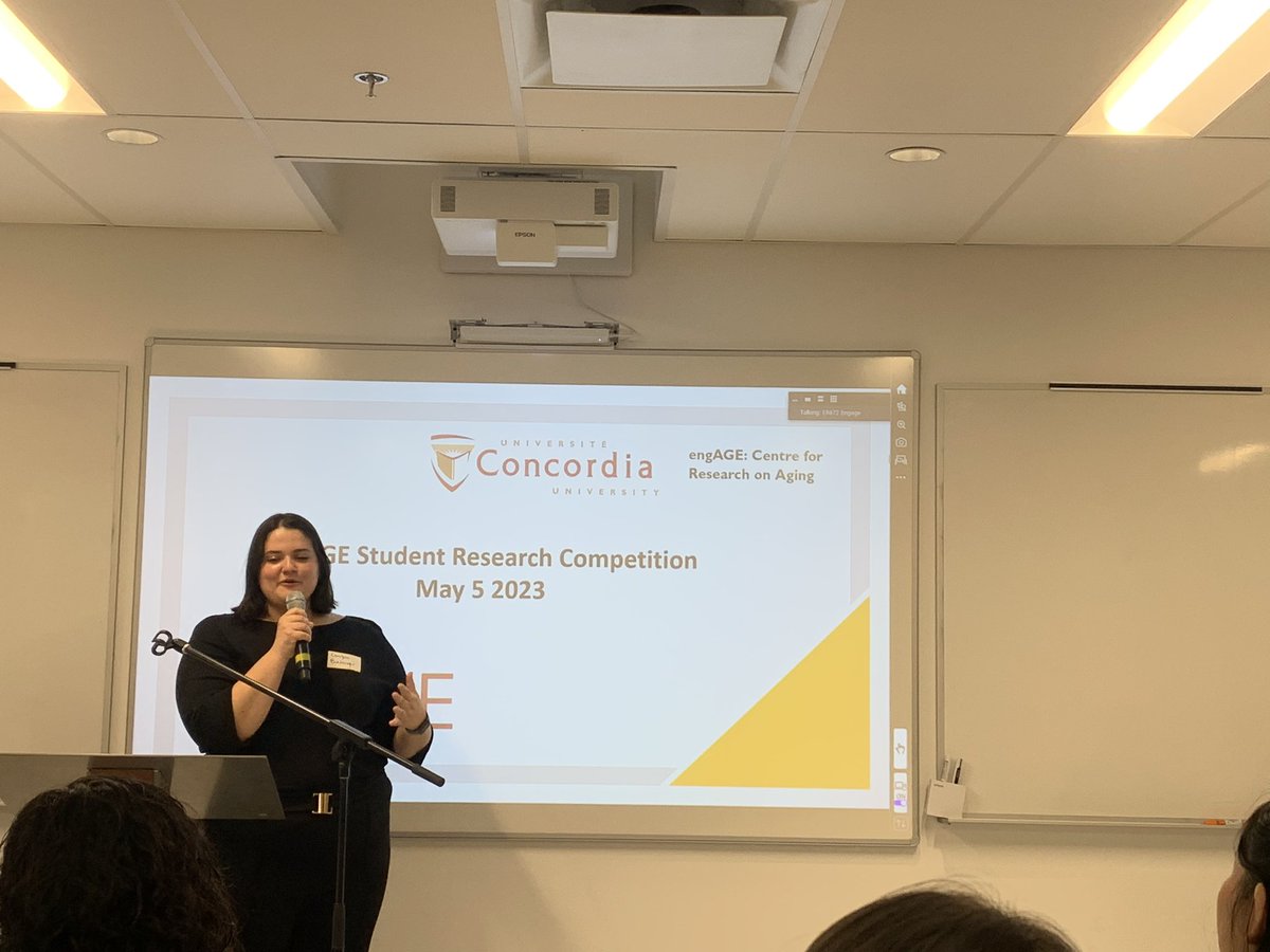 PetersenBerkley's tweet photo. Thank you @engAGE_CU for hosting a successful 3 minute thesis competition during your Open House. A big congrats to everyone who participated. #aging #research #3minthesis @CarlyMcAskill https://t.co/NOtvchNL1q