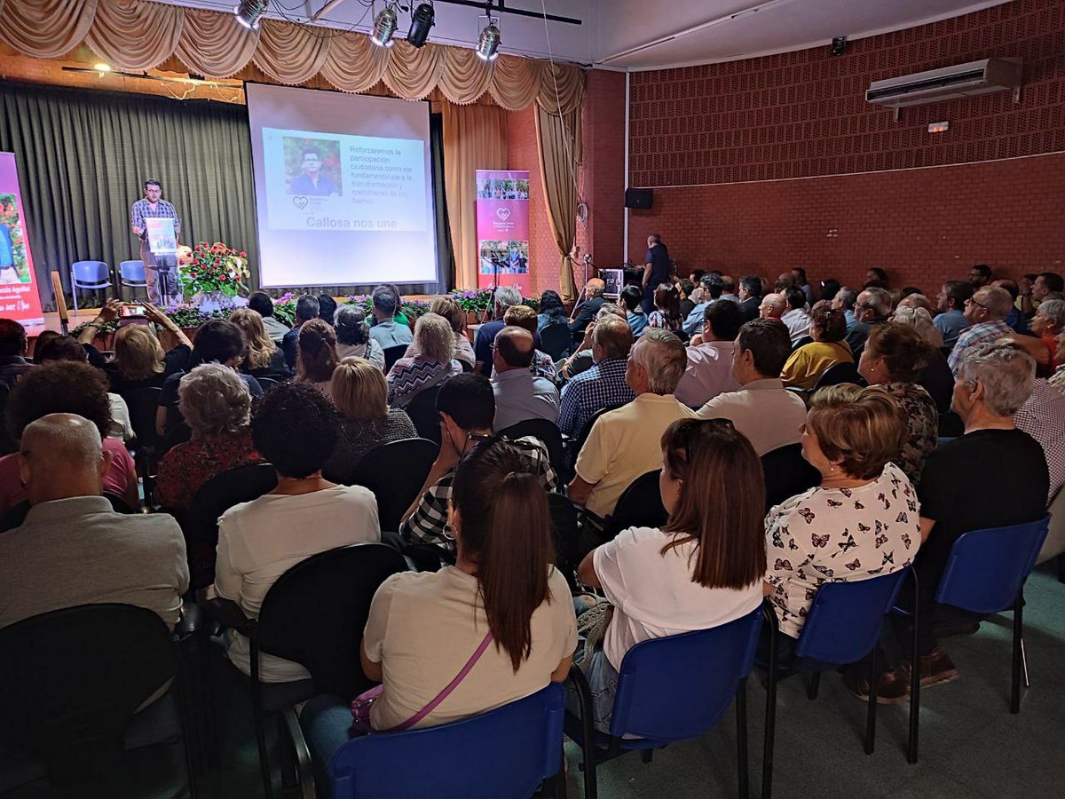 PodemosCallosa's tweet photo. Emocionados con la gran acogida a la presentación de nuestra candidatura que ha tenido lugar esta mañana. 

¡Muchas gracias! 👏👏👏

CALLOSA NOS UNE https://t.co/GIvtD9lQOn