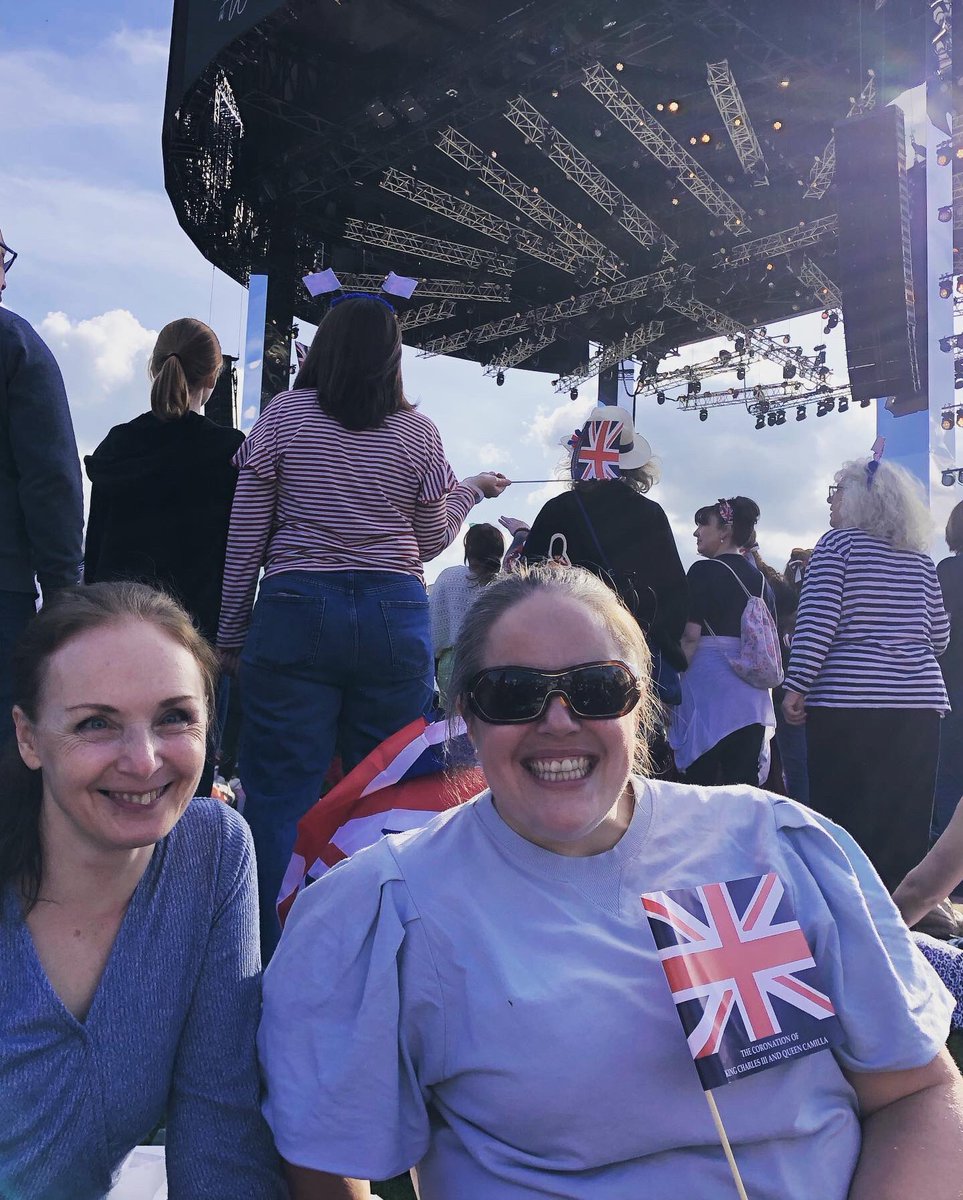 SingingViking's tweet photo. A huge Diolch yn fawr to our patron @RoyalFamily Loving being able to celebrate at the #coronationconcert with some of the team @LiveMusicNowUK They work so hard making sure everyone has access to the incredible power of music! https://t.co/sz9Yf5iQGS