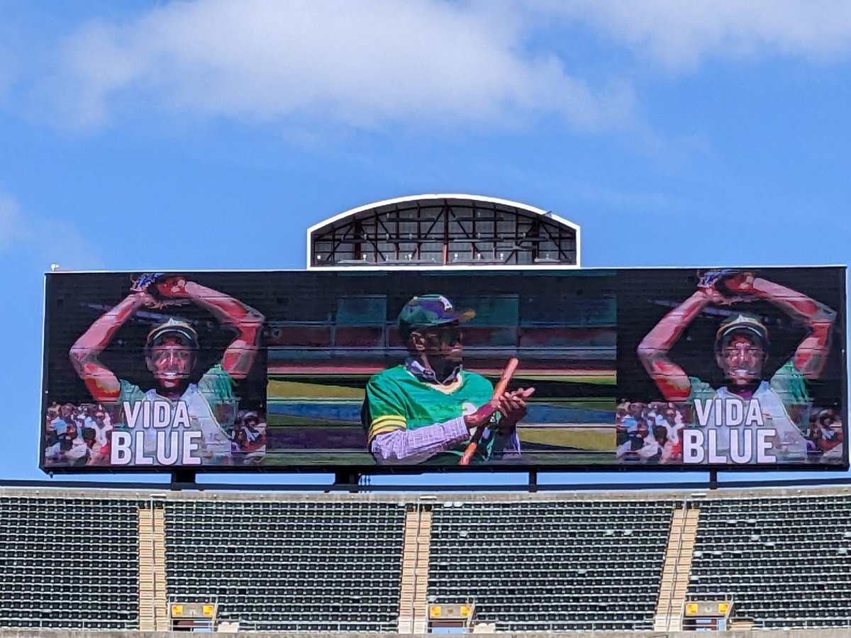 leepofaith's tweet photo. @Athletics RIP to Vida!  So glad to see him one more time a few weeks ago at the '73 World Series reunion.  Will always have cherished memories of watching him with the A's. https://t.co/9KoqV50nU5