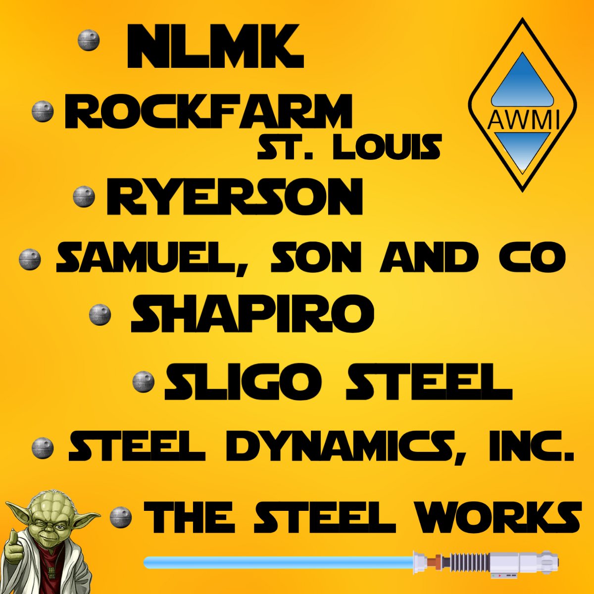 awmi_st's tweet photo. In a galaxy far, far away...these sponsors made our 31st Annual Golf Tournament a huge success!  The force was with our Stormtroopers as they enjoyed a beautiful day at the Forest Park Golf Course.  ⛳ # AWMI #AWMISTL #WomenInMetal #Golf https://t.co/AqpBvtis6A