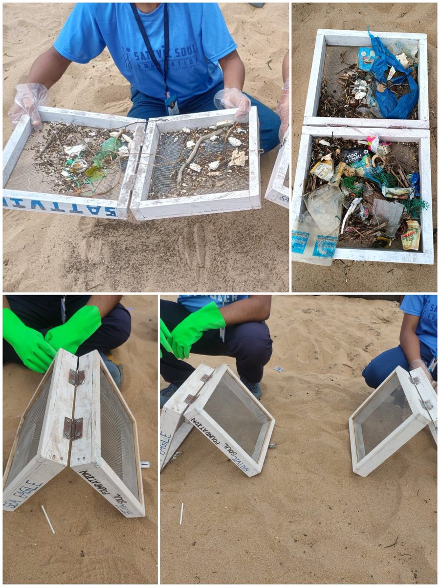 Plastic pollution is a global issue: killing wildlife, contaminating our oceans and waters. We Sattvic soul foundation team Berhampur organised a cleaning drive at Haripur beach. We also filtered out small particles of Plastic wastes from sand using our Project Model 'SEA EAGLE'