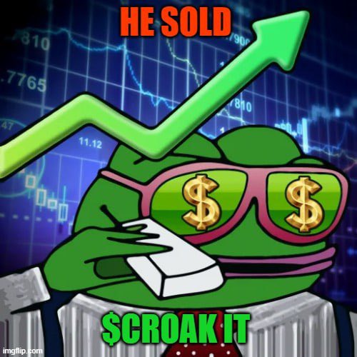 TYSM6969's tweet photo. @elonmusk $CROAK 
https://t.co/6jQcEEefUp
#croak https://t.co/wdFo8Y77uY