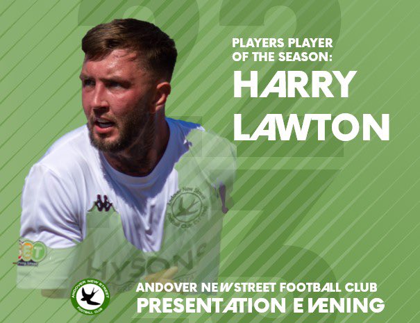 𝗣𝗹𝗮𝘆𝗲𝗿𝘀' 𝗣𝗹𝗮𝘆𝗲𝗿 𝗼𝗳 𝘁𝗵𝗲 𝗦𝗲𝗮𝘀𝗼𝗻 🏆

His team-mates has voted him their player of the season…congratulations Harry Lawton!

#UpTheStreet | #PresentationNight