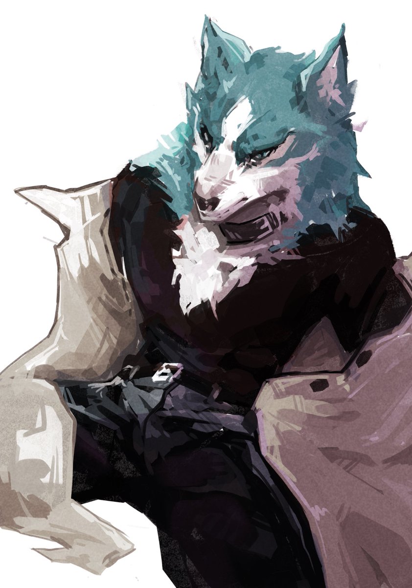 ThatEmoK1dXD's tweet photo. Listen…. It’s been rough 
#BNA #ShirouOgami #furry https://t.co/Fbvx0pKO9K