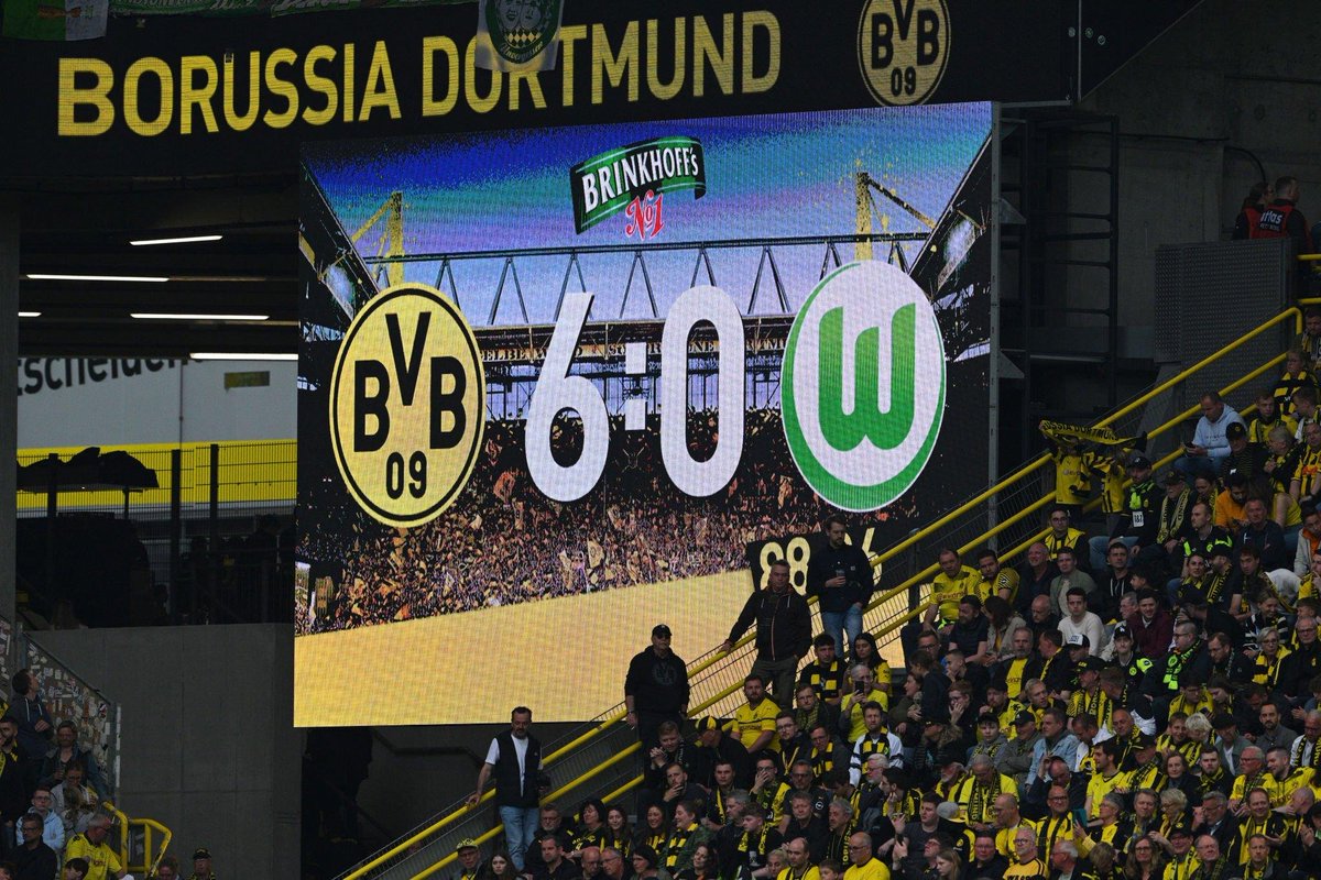 Most goals in Europe's top 5 leagues in 2023 calendar year:

1. Borussia Dortmund: 48 goals in 16 matches
2. Man City: 45 goals in 18 games
3. Arsenal: 43 goals in 19 games

Emblematic.