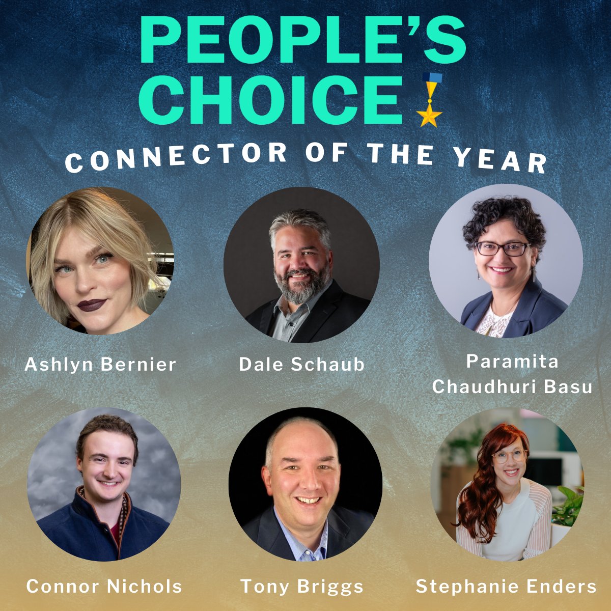 Today is the last day to vote for YEG Startup 2023 Peoples’ Choice Awards!

We have 6 amazing individuals who have been nominated as Community Connector of the Year! 

Vote today at yegstartupawards.ca/vote

#connector #yegtech #yegawards #peopleschoice