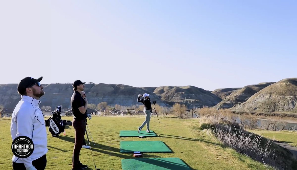 m_mgolf's tweet photo. Our first fundraiser of the year happened this past week &amp; the coverage of it drops tomorrow on our YouTube page. 

50 shots from 4 golfers, if one makes a hole in one, Marathon Monday receives $7,500!

Subscribe below and tune in tomorrow at 10:00am CST 

https://t.co/fWXGTmckyW https://t.co/LdUSqJGmno