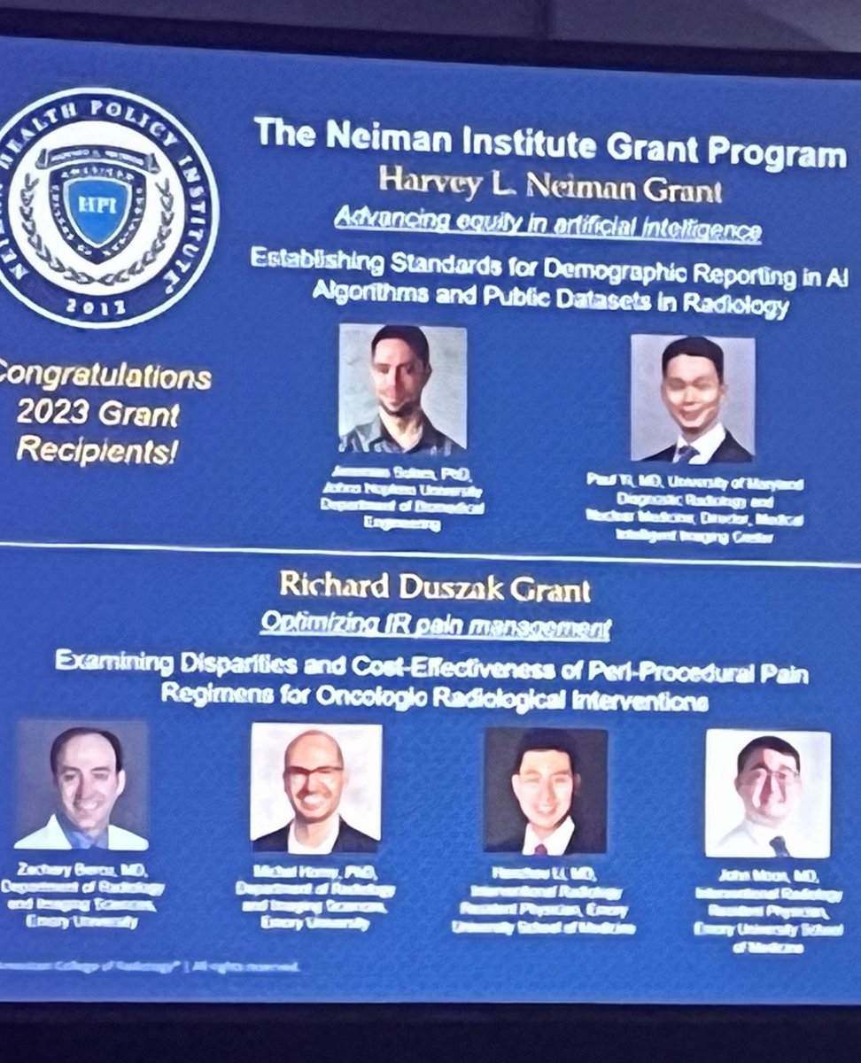 ericrubinmd (@ericrubinmd) on Twitter photo Super excited for the inaugural award of the <a href="/NeimanHPI/">Neiman HPI</a> Richard Duszak Grant to my friend and mentor <a href="/RichDuszak/">Rich Duszak, MD</a> Super excited for the inaugural award of the <a href="/NeimanHPI/">Neiman HPI</a> Richard Duszak Grant to my friend and mentor <a href="/RichDuszak/">Rich Duszak, MD</a>