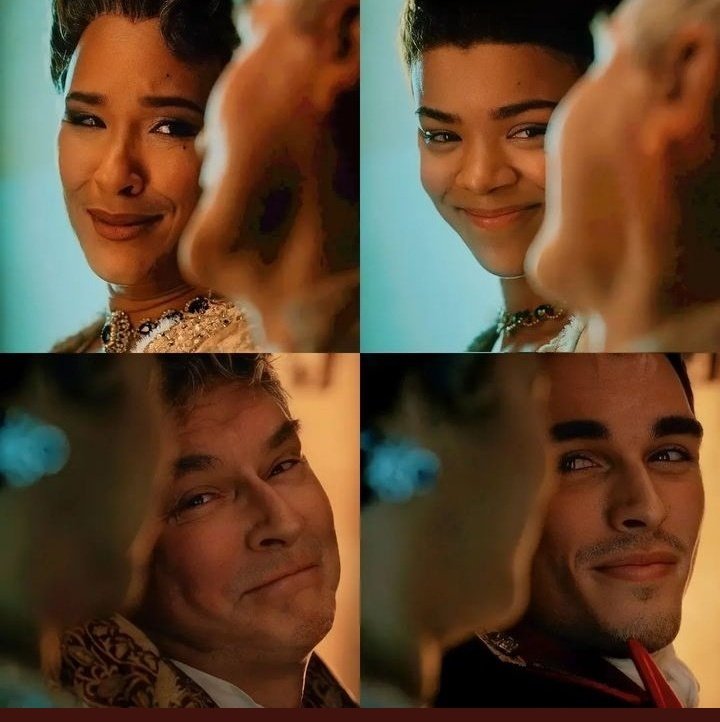 DunCMaribel's tweet photo. ...ven escóndete de los dioses aquí conmigo" 😭😭😭😭
- La reina charlotte
#Netflix
#QueenCharlotte
#Bridgerton https://t.co/ZFymDaVD2e