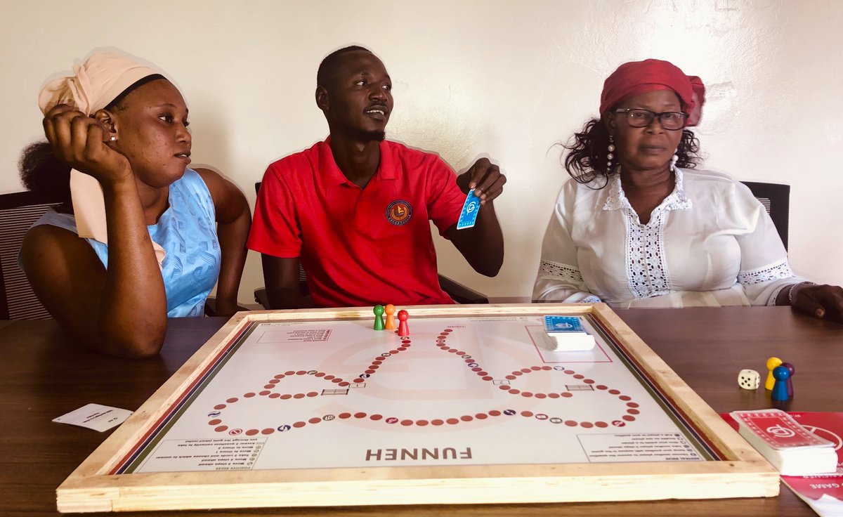 GirlsPrideGam's tweet image. Have you ever tried to learn or educate others on complex issues such as the laws against child marriage, FGM &amp;amp; GBV? Well, the struggle is over.
You can learn &amp;amp; educate others on the laws against Child Marriage, FGM &amp;amp; GBV through gamification.
#Laws #FunnehBoardGame 
#SSWH #IDRC