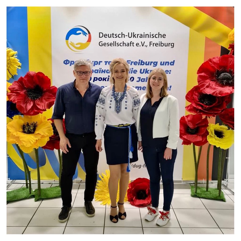 30 Jahre Deutsch-Ukrainische Gesellschaft Freiburg e.V. 🇩🇪🇺🇦