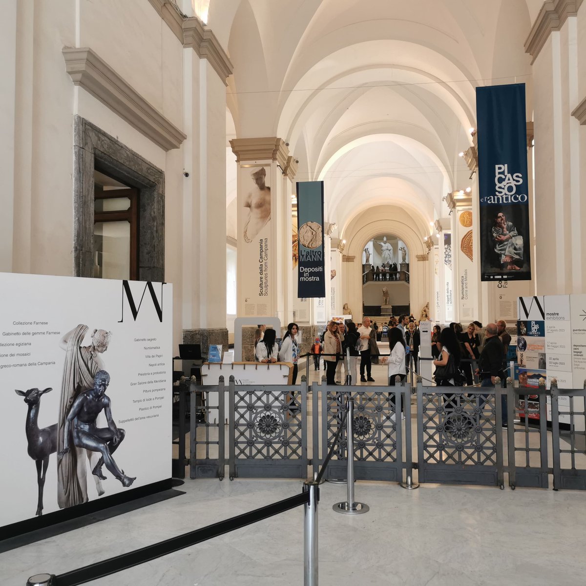 MANNapoli's tweet photo. #domenicalmuseo: grazie alle 4809 persone che oggi hanno scelto di visitare il #Mann! https://t.co/hPM07nsXAG