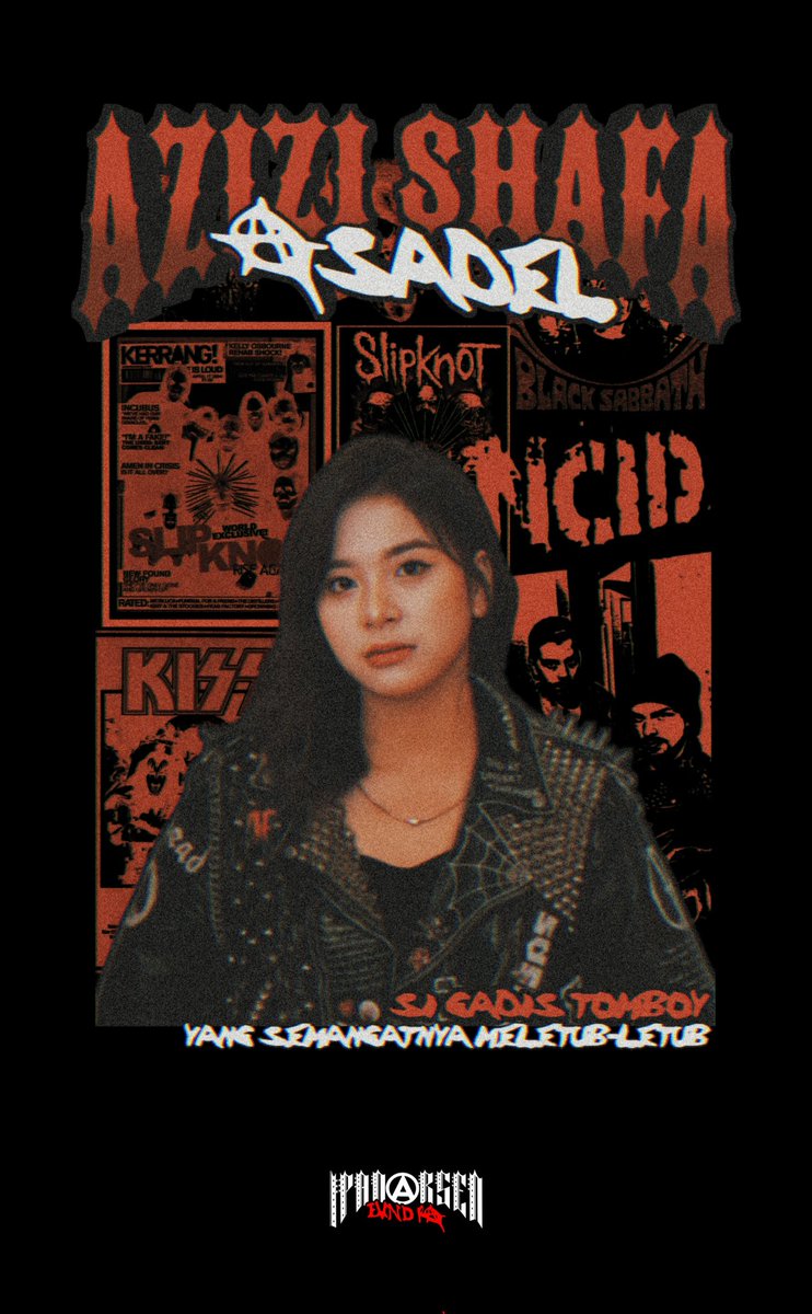 AZIZI SHAFA ⒶSADEL
punk og mas

#JKT48fashion 
#zeejkt48 #azizi #jkt48slapshow #HalaMadrid #punkidol