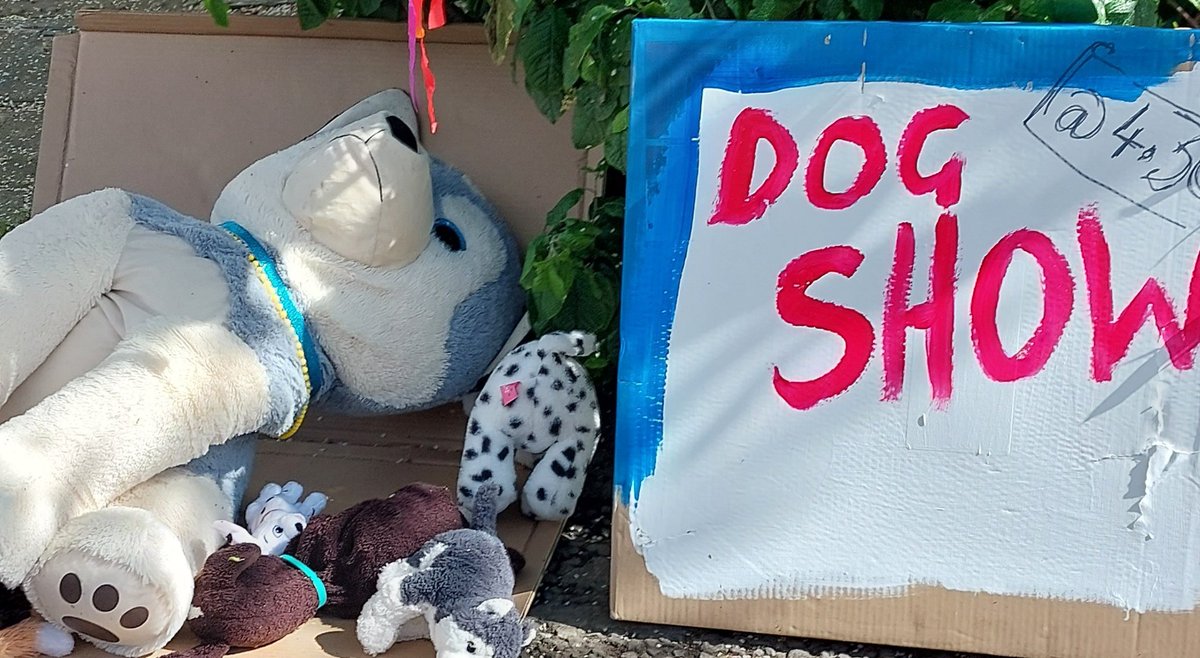 AnntoinetteBra1's tweet photo. Wonderful afternoon at Ickburgh Road Street Party including residents from other roads. Dog Show, Egg &amp; Spoon Race and showing solidarity with @RMTunion ,community spirit and activism #HackneyHeart https://t.co/FoyqAOjUc3
