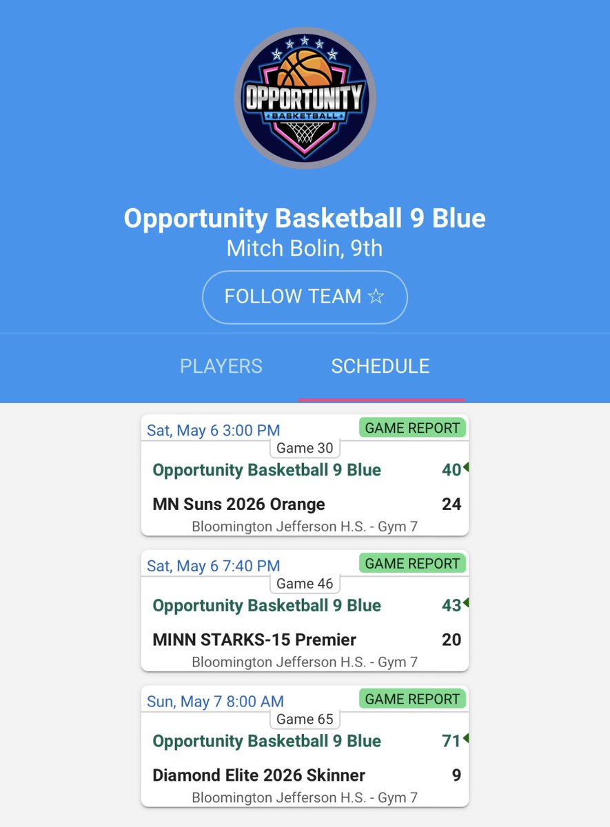 After going 3-0 in the Prelims this weekend, the 9th Grade Blue Team earns their way into D2 for next week’s State Championships. Coach Mitch and Coach Emily are doing a great job with this amazing group, so fun to watch them play! That’s 12 wins in a row for this team! 👀
