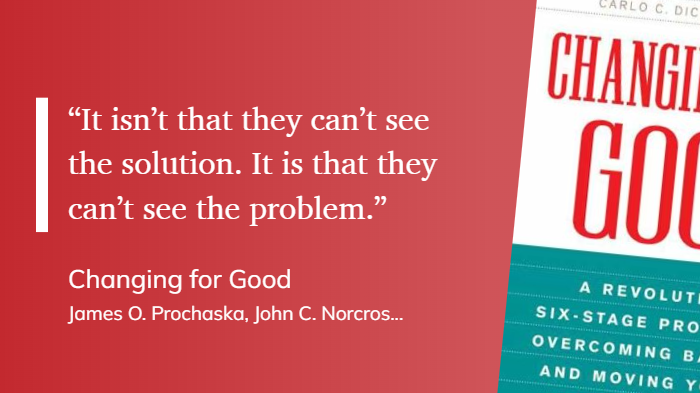 isCoryBryan's tweet photo. "“It isn’t that they can’t see the solution. It is that they can’t see the problem.”" via @readwise https://t.co/AFME5ieA6q