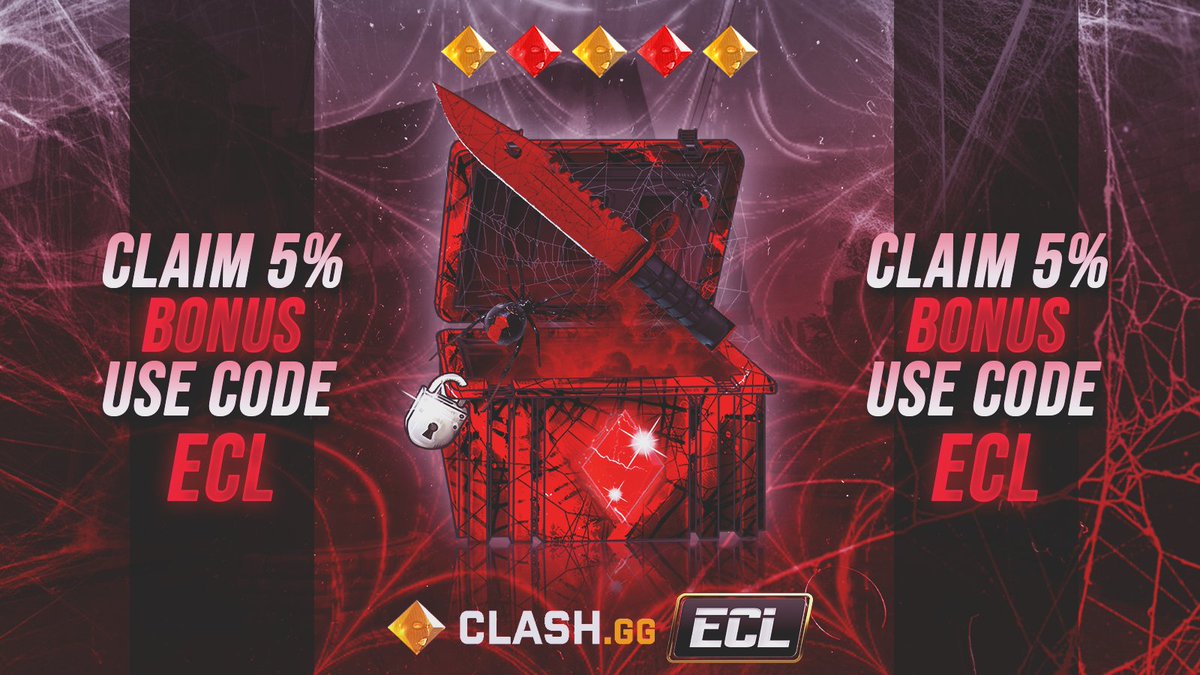 While waiting for the major you can use the code 'ECL' on clash.gg/r/ECL to get a 5% deposit bonus(up to 100$ every 24 hours)!💰

🔞
