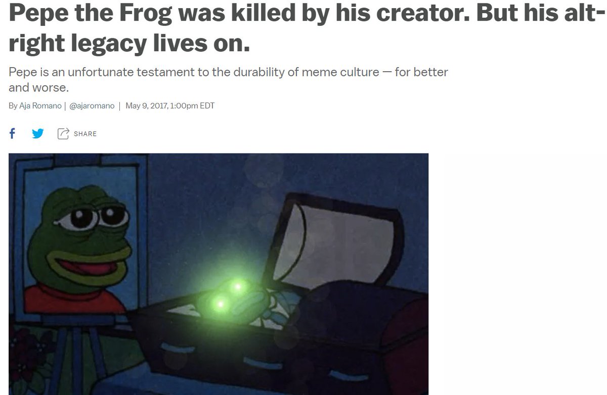 ipepekek's tweet photo. While we wait, did you know Matt Furie killed $pepe?

He can do it again. 

How do we stop #pepe from dying? 
Make him immortal: $iPEPE

Learn more: https://t.co/tOREdHUhhu https://t.co/FF2GHd0G47